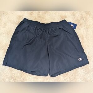 NWT, Champion, Navy, Side Mesh, 7 Inch Inseam, Woven Athletic Shorts -Women's XL